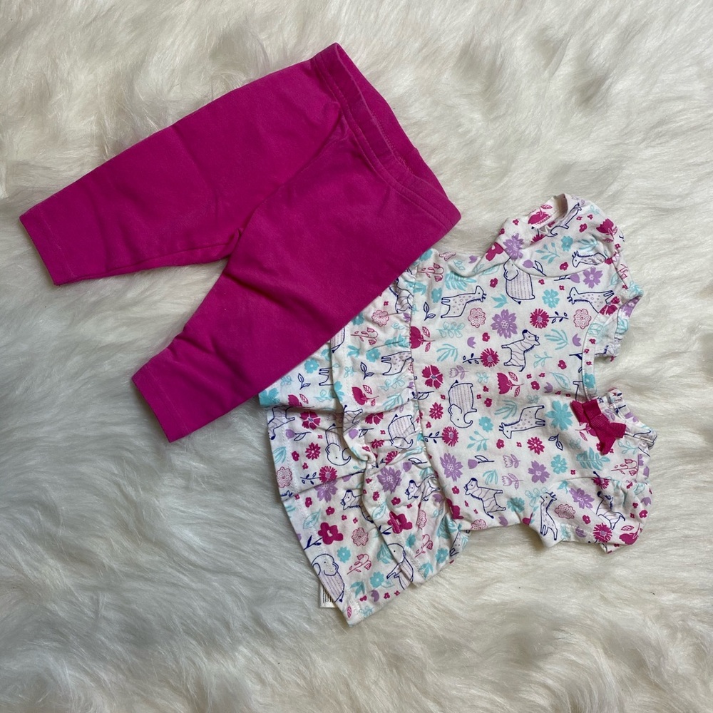 Jersey top and leggings